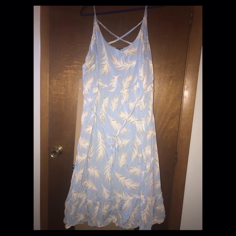 Torrid sz4 feather sun dress